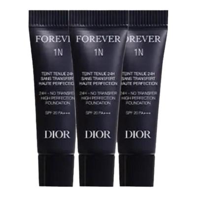 【自营】Dior/迪奥迪奥凝脂恒久粉底液2.7ml*3锁妆粉底液哑光持妆