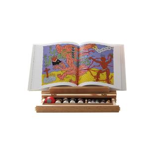 绘画主题装饰品样板间儿童房男孩房女孩房房间陈设品书桌台面摆件