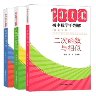 初中数学千题解一次函数与四边形全等与几何综合反比例与最值问题二次函数与相似 举一反三初中数学千题巧解中考压轴题 2023中考