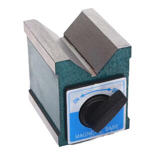 强力磁性V型块开关强磁铁磁力V形架检验等高块磁力座永磁三角台