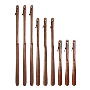 实木鞋拔子家用老人长柄不弯腰穿鞋神器鞋拔鞋扒孕妇提鞋器加长