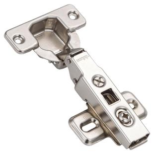 blum百隆无弹簧铰链无力无阻尼合页全盖免拉手碰碰开按弹柜门反弹