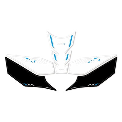 适用于25款675NK加厚橡胶油箱贴