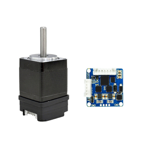 俏优灵 28步进电机驱控一体闭环电夹爪驱动485脉冲控制力矩 YL28B