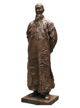 民主革命教育家张澜抽象艺术校园