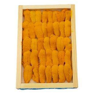 特级大连冰鲜木盒现剥黄胆马粪海胆紫胆肉 新鲜鲜活刺身 寿司即食