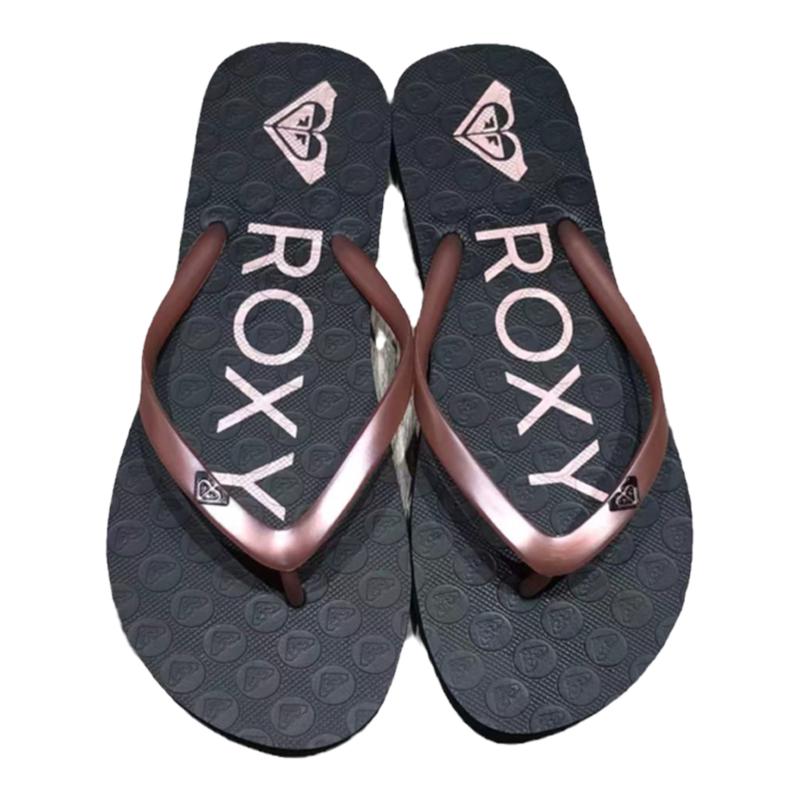 现货ROXY2026夏季新款粉红色鞋带