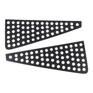 适用于07-15款路虎神行者2后排车窗玻璃防护板外观装饰改装配件