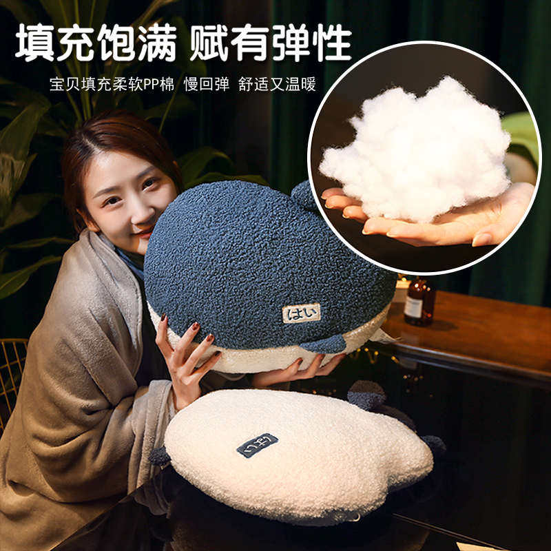 抱枕被子两用加厚毯子女生睡觉车载靠枕二合一办公室靠垫午睡神器