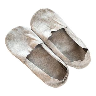 韩e足男士船袜夏季纯色隐形浅口后跟硅胶防滑落低帮豆豆鞋袜子501