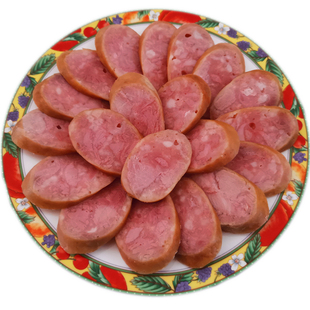东北香肠 东北特产风味即食 自制手工肠 大块纯肉肠 儿童肠 500g