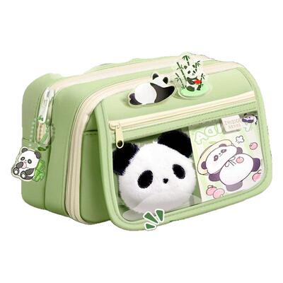 学习套装熊猫笔袋大容量2025新款