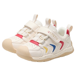 卡特兔童鞋男童宝宝秋冬小白鞋儿童女童鞋子婴儿机能女宝学步鞋