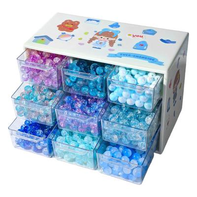 女童艾爱莎公主冰雪串珠diy手链