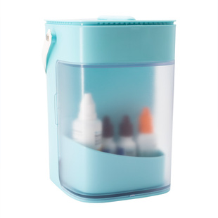 OK镜盒收纳盒RGP硬性镜外出护理旅行手提便携角膜塑形镜收纳箱子