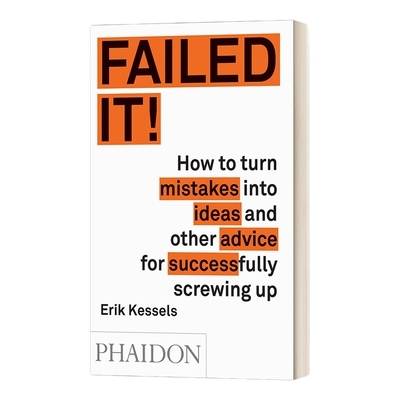 英文原版 Failed it 犯错的艺术 英文版 进口英语原版书籍