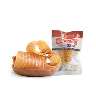 RedBones红骨风干牛喉管狗狗磨牙零食金毛泰迪柯基洁齿训练磨牙棒
