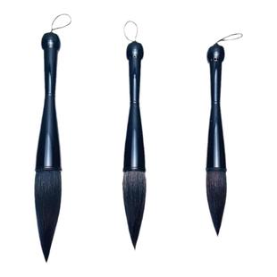 玄五灵书法对联提斗毛笔兼毫狼毫熊毫福寿榜书大中小毛笔国画荷叶