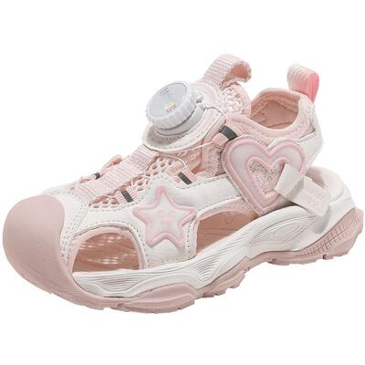 星星凉鞋abckids包头卡通女童