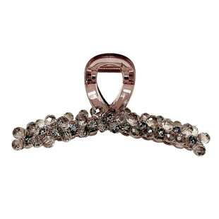 水钻抓夹高级感2026新款头发抓高端大号水晶发夹后脑勺盘发鲨鱼夹