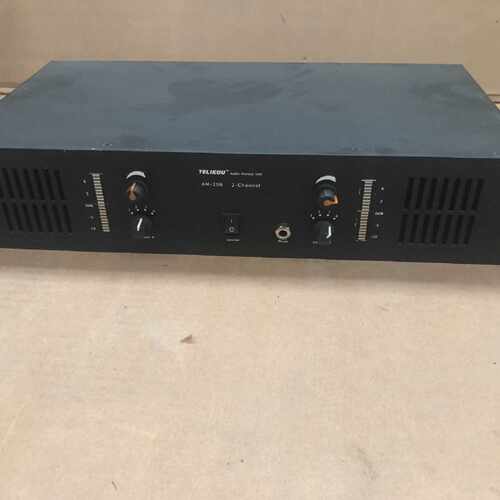 1 X Telikou AM-200 2-Channel Intercom Voice Monitor