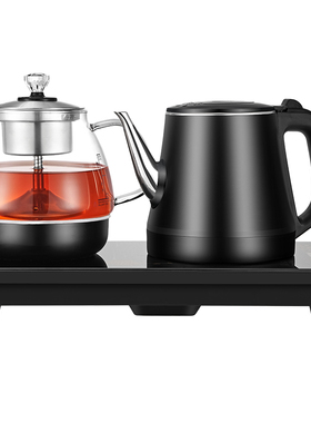 电热烧水壶全自动上水泡茶具器茶台一体机专用茶桌嵌入式抽水功夫