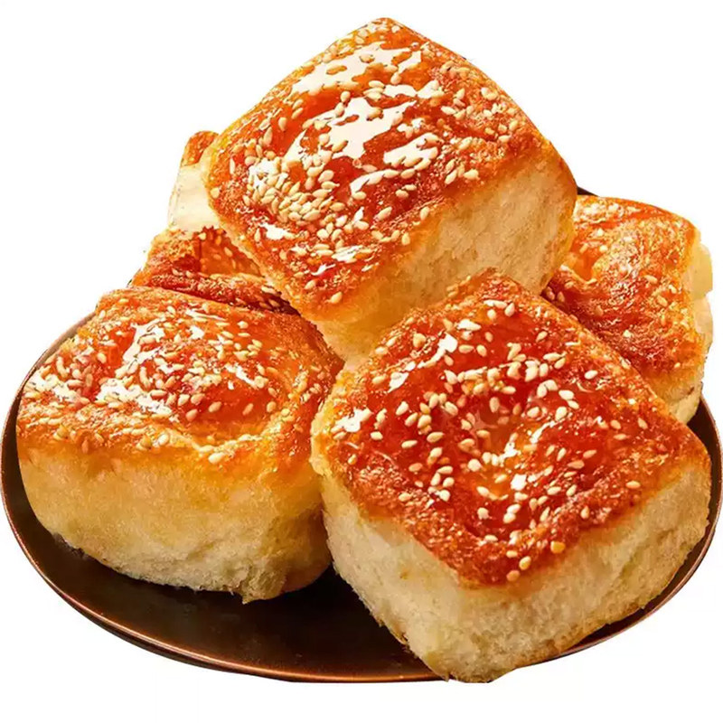 蜂蜜小面包老式脆底面包黄金酥脆蛋糕早餐整箱休闲食品即食小零食