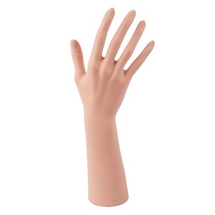 543美甲店练习手模道具仿真假手模型珠宝首饰戒指手镯链陈列展示