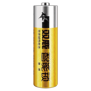 双鹿5号24节装1.5V电子锁专用碱性LR6电池指纹锁密码锁防盗门智能