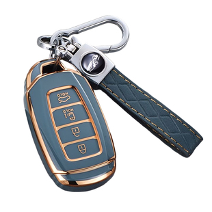 北京现代库斯途钥匙套库斯图旗舰版汽车装饰用品高档钥匙扣男女款