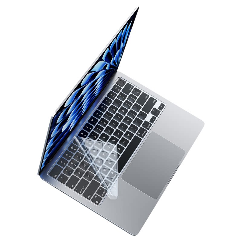 适用苹果macbookair电脑键盘膜macpro保护膜14寸13寸15非硅胶m5笔记本配件macbook键盘贴膜neo