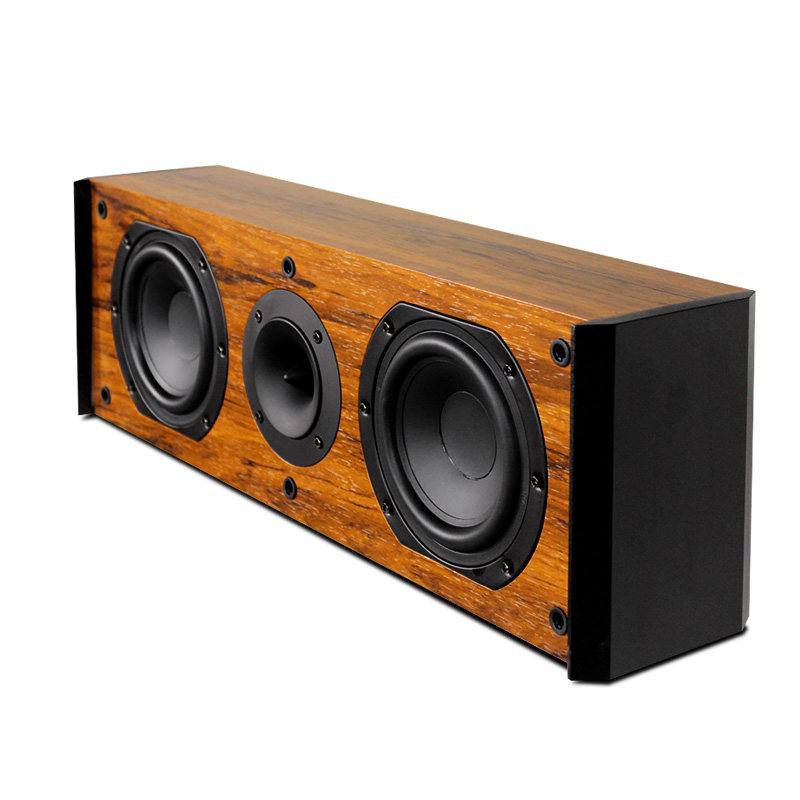 aeje发烧木质中置音箱hifi无源音箱原装正品5.1家庭影院壁挂音响