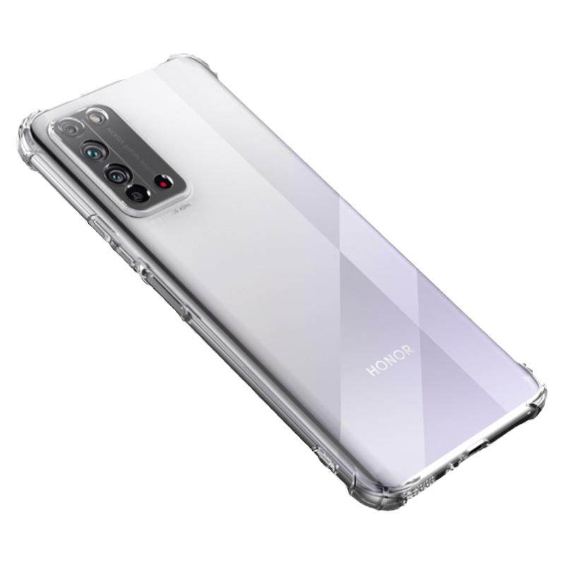 适用于荣耀x10手机壳max透明防摔