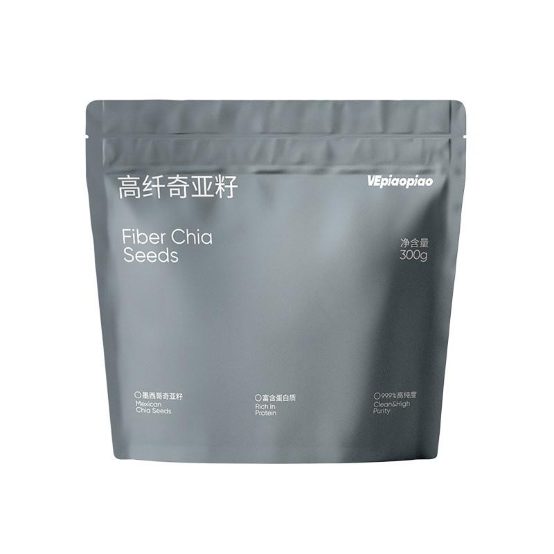 VEpiaopiao 奇亚籽Chia Seed墨西哥进口即食免冲洗代餐饱腹冲饮