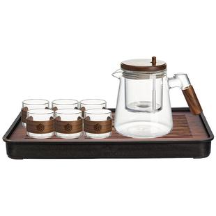 摩登主妇中式玻璃茶壶耐高温煮茶泡茶器具2026新款茶具套装小水壶