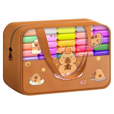 正版联名得力卡皮巴拉橡皮泥无毒