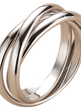 素图女925银小众设计简约戒指