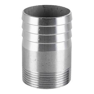 304不锈钢外丝宝塔接头水管皮管软管水嘴竹节格林转接头4分6分1寸