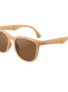 海伦凯勒可折叠墨镜男女通用防晒