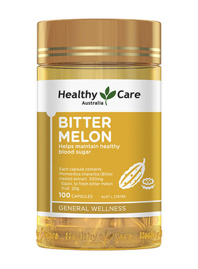 HealthyCare三价铬苦瓜素软胶囊
