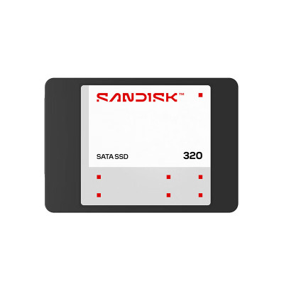 闪迪sandisk 320 SATA SSD固态硬盘2.5英寸笔记本台式TLC 3D NAND