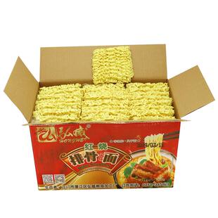 排骨味面炒面王非油炸散装面火锅面大碗面麻辣烫方便面条整箱