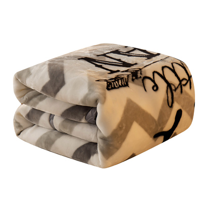 冬季拉舍尔绒毯子春秋保暖加厚毛毯单人盖毯牛奶绒小被子2025新款