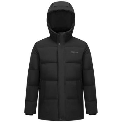 波司登短款羽绒服男士可脱卸帽