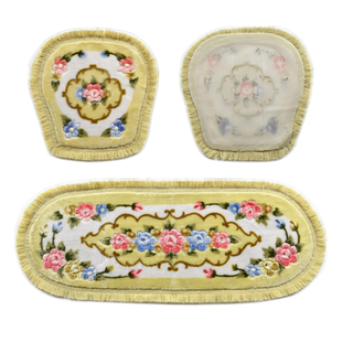 加厚地毯汽车坐垫无靠背胶底免捆绑春秋四季坐垫通用旅游车37单片