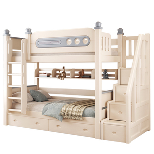 全实木同宽上下床双层床子母床儿童床高低床经济型床双层床上下铺