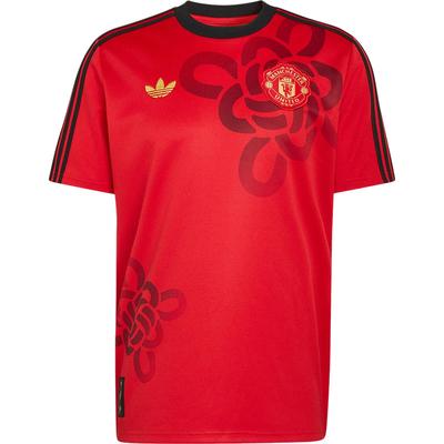 Adidas/阿迪达斯正品三叶草男士印花时尚运动圆领足球T恤JM5568