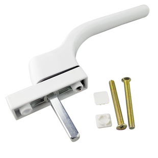 塑钢门窗传动把手内外平开窗执手老式窗户拉手单面窗把手连动配件