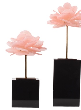 馨锦轩现代轻奢水晶摆件装饰品