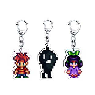 星露谷物语StardewValley 钥匙扣莱纳斯科罗布斯罗宾卡洛琳法师